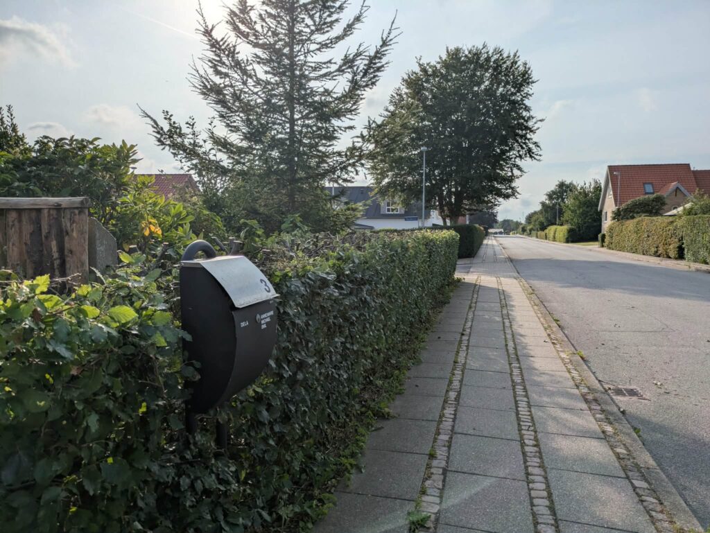 hækklipning på Mors